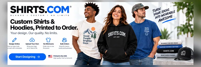 Shirts.com - design it with AI, wear it this week